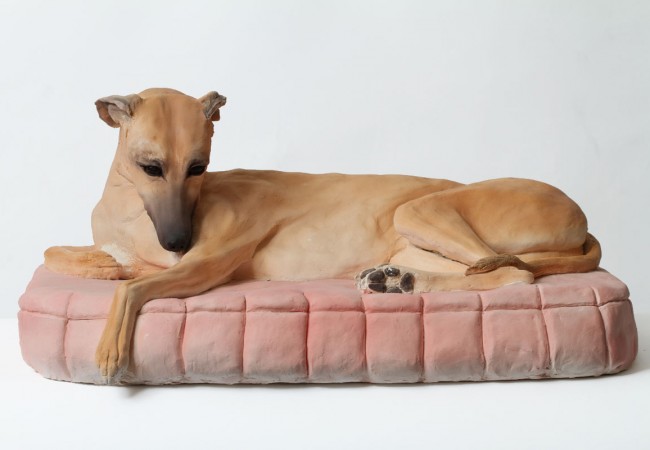 Bella The Whippet, Ceramic