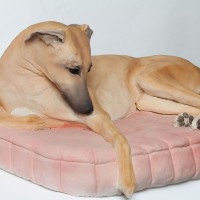 Bella The Whippet, Ceramic