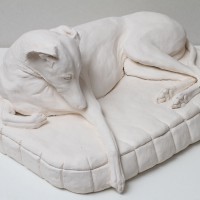 Bella The Whippet, Ceramic