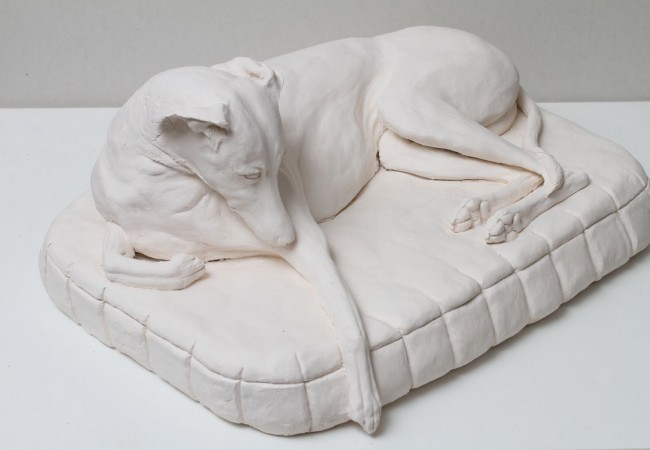 Bella The Whippet, Ceramic