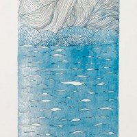 Sky, Sea And Mountains, Etch/Aquatint